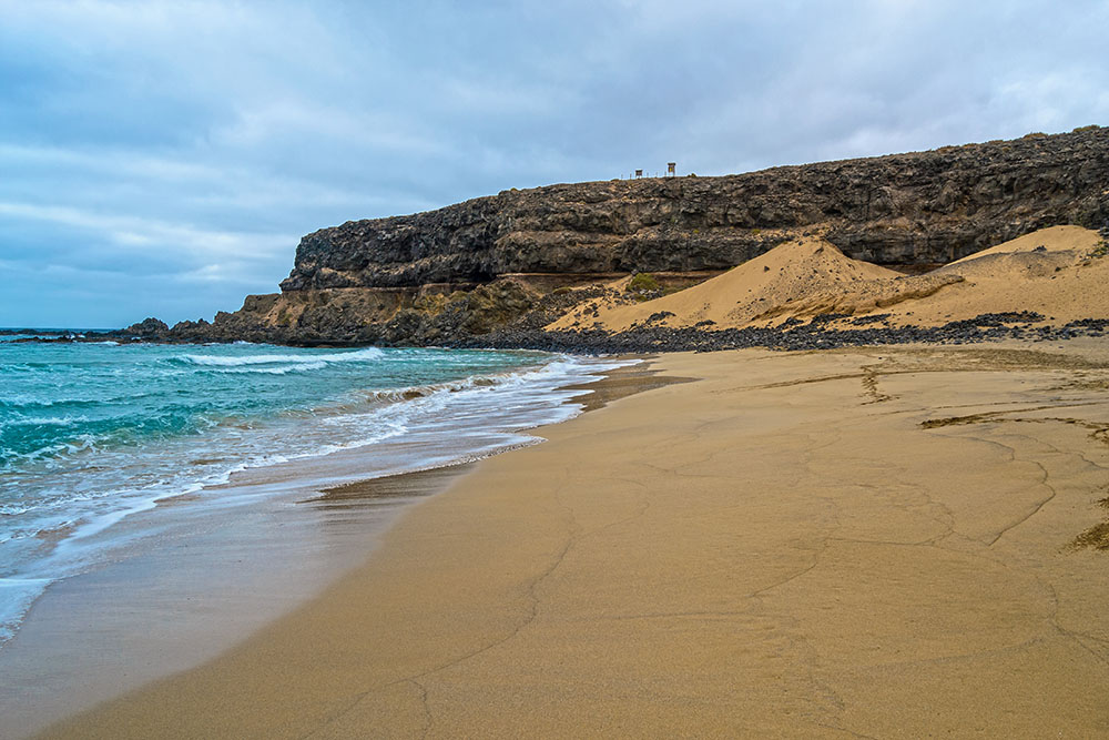 Playa de Esquinzo, en La Oliva - Fuerteventura